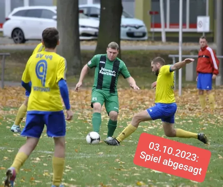 Spiel gegen Behringen kurzfristig abgesetzt