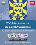 Bis zum 05. Juni 2022: Sammelt Vereinsscheine für Euren SV 49!