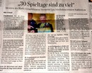 SV 49 in der Presse: Interview mit Lutz Schellenberg!