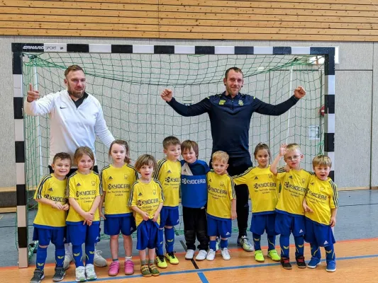 Erstes Turnier der G-Jugend: Hallencup Tiefenort