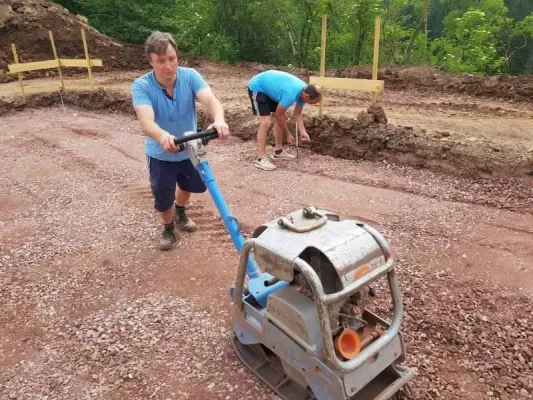 Ausbau des Vereinsheimes