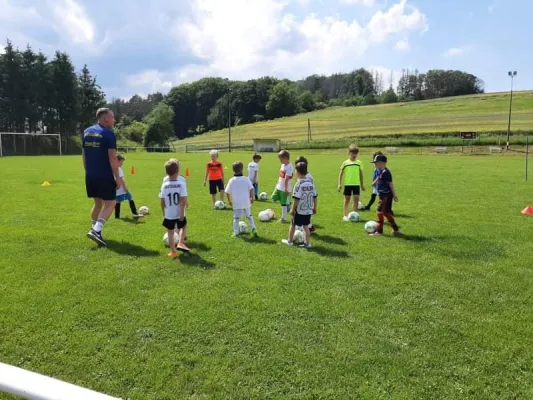 Erstes Training der neuen F-Junioren