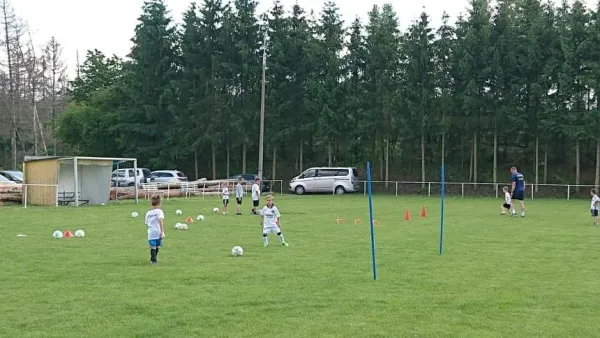 Erstes Training der neuen F-Junioren