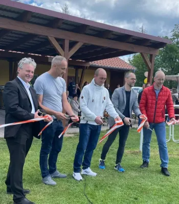 Festlicher Fußballtag (Einweihung Vereinsheim)