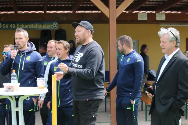 Festlicher Fußballtag (Einweihung Vereinsheim)