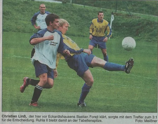 03.09.2006 EFC Ruhla 08 II vs. SV 49 Eckardtshausen