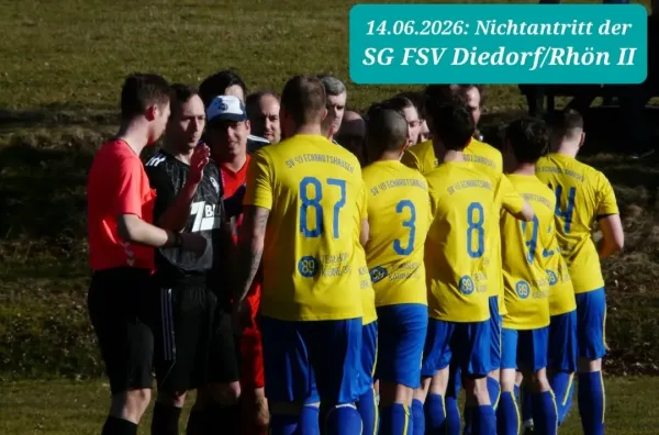 14.06.2026 SV 49 Eckardtshausen vs. SG FSV Diedorf/Rhön II
