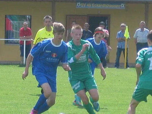 22.06.2013 SG Eckardtshausen vs. SC 1903 Weimar