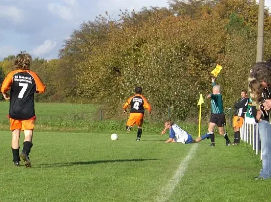 25.10.2009 SV 49 Eckardtshausen vs. SG Nesset. W'lupnitz